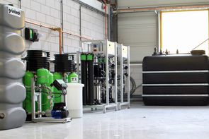 Ultrapuur water productie - industrie